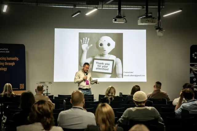 Photo from a previous HumanTech Summit edition