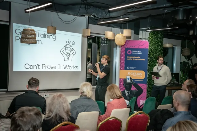 Photo from a previous HumanTech Summit edition